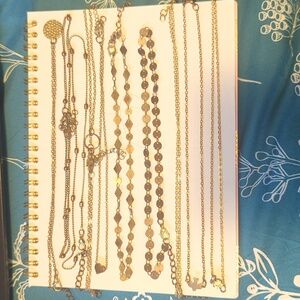 assorted necklaces